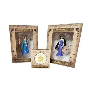 Pisces, Sagittarius  Fairy Figurine NIB Jessica Galbreth Zodiac Fairies w/ Stand